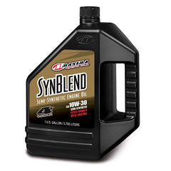 Maxima Syn Blend Ester 4T Semi-Synthetic 10W30 Engine Oil - 128oz 30-329128B