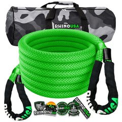 Rhino USA Kinetic Energy Recovery Rope (7/8In X 20Ft) Green KROPE-78X20-GRN