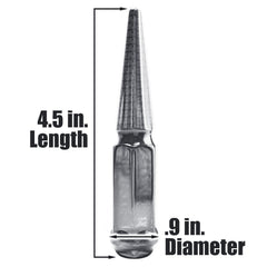 4pc 4.5in Spike Lug Nuts