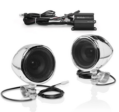 BOSS Audio Motorcycle Speaker Amplifier/ Bluetooth/ 3in Speakers MC420B