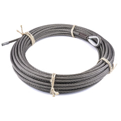 Warn WIRE ROPE ASSEMBLY 9/16 Inch Diameter x 140 Foot Length 77451