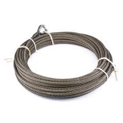 Warn WIRE ROPE ASSEMBLY 5/8 Inch Diameter x 140 Foot Length 77453
