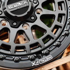 Metal FX Outlaw 6R Beadlock | Satin Black