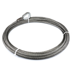 Warn WIRE ROPE ASSEMBLY 1/2 Inch Diameter x 60 Foot Length 79294
