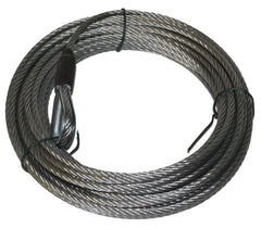 Warn WIRE ROPE ASSEMBLY 3/16 Inch Diameter x 35 Foot Length 79835