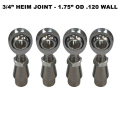 Sway Bar Link Fab Kit -  3/4" Chromoly Heim - 1.75" OD Tubing