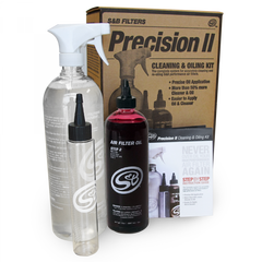 S&B CLEANING KIT FOR PRECISION II CLEANING AND OIL KIT RED OIL OILED