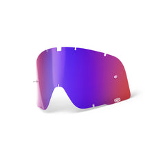100-PERCENT BARSTOW SHEET MIRROR RED/BLUE LENS
