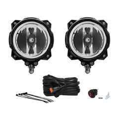 KC HiLiTES 6 in Pro6 Gravity LED - Infinity Ring - 2-Light System - 20W Spot Beam 91301