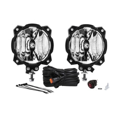KC HiLiTES 6 in Pro6 Gravity LED - Infinity Ring - 2-Light System - 20W Wide-40 Beam 91305