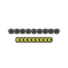KC HiLiTES 57 in. Gravity Titan(tm) LED Light Bar - 9-Light 91419