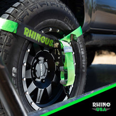 Rhino USA Lasso Straps; Basket Straps - Black LASSO-STRAPS-BLK