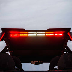 KC HiLiTES Multi-Function Chase Bar Kit - Rear-Facing LED Light Bar for Polaris RZR Turbo R & RZR Pro XP 98012