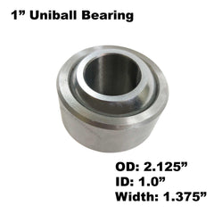 Uniball Spherical Bearings - .5" to 1.5" Bore