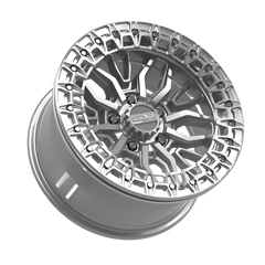 Mayhem R Beadlock | Gloss Silver Machined