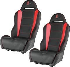 DragonFire Racing Highback Rt Seat Pr Blk/Red 521416