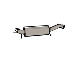 MBRP Can-Am Single Slip-on Muffler. AT-9213PT