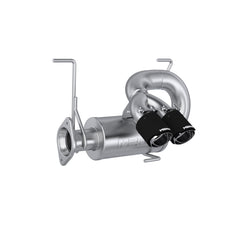 MBRP Can-Am Single Slip-on Muffler with catalytic converter and carbon fiber tips. AT-9541PT