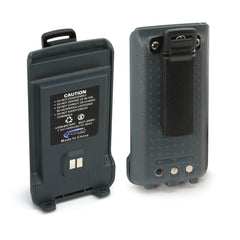 Rugged GMR2 Replacement Battery with 12v Charge Port and Belt Clip - Safety Orange
