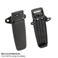 Rugged Replacement Belt Clip for Handheld Radios - GMR2 / V3 / RH5R / RDH16 (standard battery)