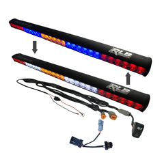 RLB Motorsports Polaris RZR LED Chase Light - Dual Color (BLUE/WHITE)