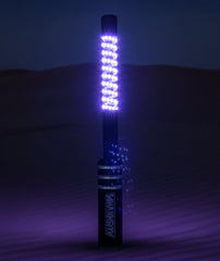 Mini Moe White Edition LED Whips | Compact High-Output Safety Whips | Pair