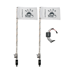 187 Chalk Line LED Whips – Pair
