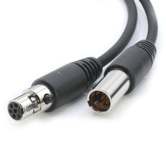 Rugged 6-Pin Intercom Port Extension Cable (Select Length) - 6  Feet