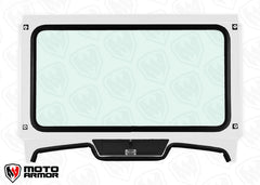 Moto Armor Glass Windshield for CAGEWRX Super Shorty Cage 2019+ RZR TURBO S, XP 1000
