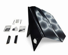 Can-Am X3 front door panel showing aluminum sheet metal construction