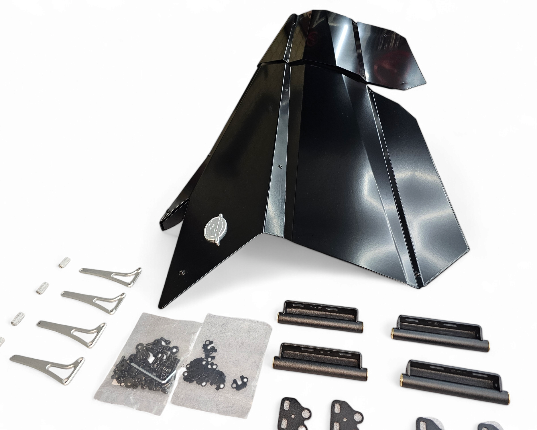 Rear door panel of Can-Am X3 4-door set installed