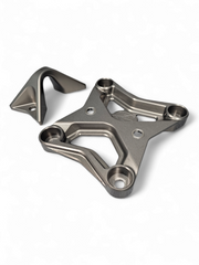 Elektric Offroad 2017 to current Can Am X3 Maverick 6 bolt EOD XL Radius Rod Plate with Tow Hook Gun Metal