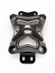 Elektric Offroad 2022 to Current Can Am X3 10 Bolt Radius Rod Plate with Pull Hook (Gun Metal)