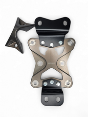 Elektric Offroad 2022 to Current Can Am X3 10 Bolt Radius Rod Plate with Pull Hook (Gun Metal)