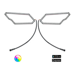 187 Style Can-Am Halos w/ Control Harness - 5150 Whips