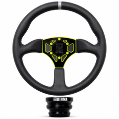 UTVMA Octane Leather Steering Wheel With Hub