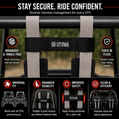 Harness Belt/Strap Holder (Pair)