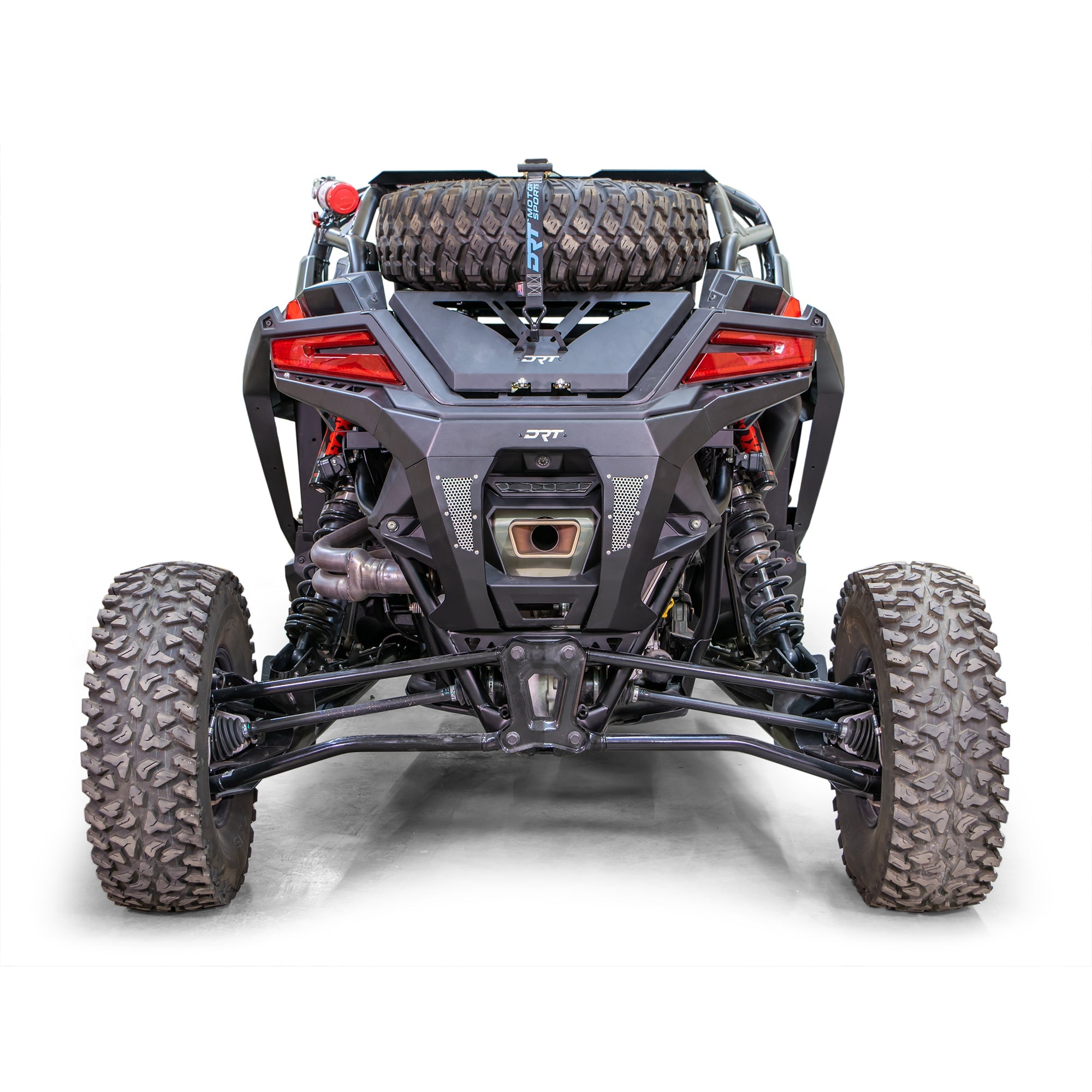 Polaris RZR Pro R rear bumper installed on 2022+ model rear end