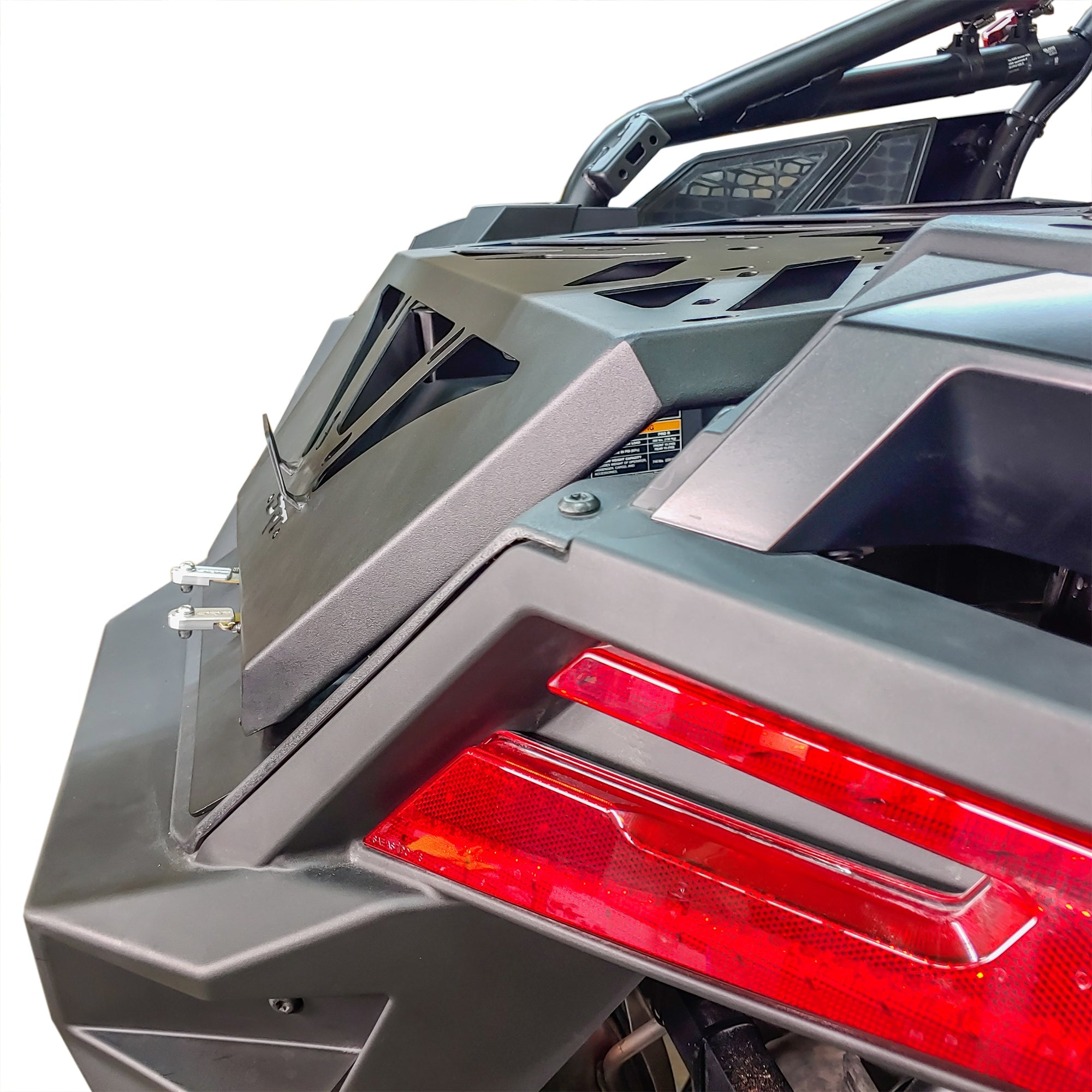 Steel bolt-on rack for RZR Pro R / Turbo R with cargo tie-down points