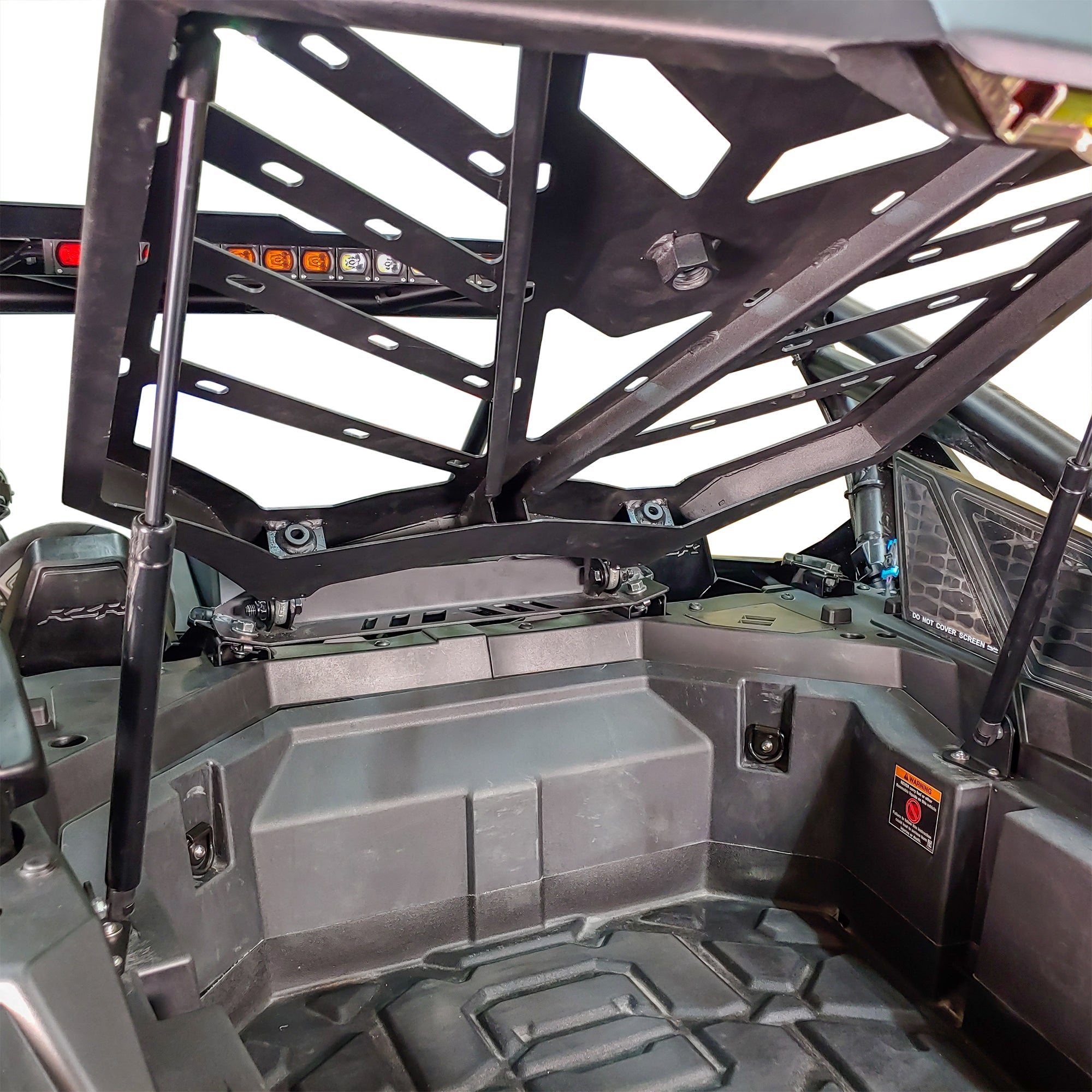 Polaris Pro R Cargo Rack Polaris RZR Pro R Spare Tire Carrier & Adventure Rack 2022+