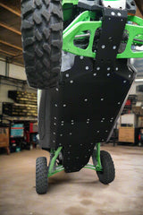 Kawasaki Teryx H2 UHMW Skid Plate and Rock Sliders - Factory UTV