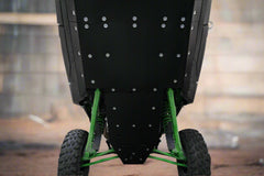 Kawasaki Teryx H2 UHMW Skid Plate and Rock Sliders - Factory UTV