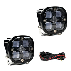 Baja Designs Squadron SAE LED Auxiliary Light Pod Pair 257801