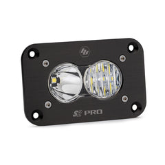 Baja Designs S2 Pro Black Flush Mount LED Auxiliary Light Pod 481003