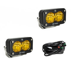 Baja Designs S2 Pro Black LED Auxiliary Light Pod Pair 487815