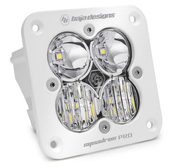 Baja Designs Squadron Pro White Flush Mount LED Auxiliary Light Pod 491003WT