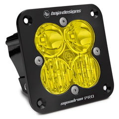 Baja Designs Squadron Pro Black Flush Mount LED Auxiliary Light Pod 491013