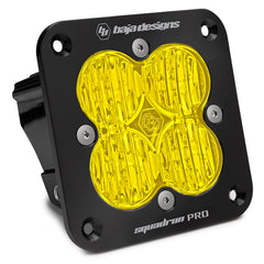 Baja Designs Squadron Pro Black Flush Mount LED Auxiliary Light Pod 491015