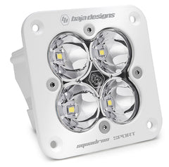 Baja Designs Squadron Sport White Flush Mount LED Auxiliary Light Pod 551001WT