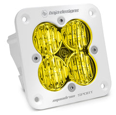 Baja Designs Squadron Sport White Flush Mount LED Auxiliary Light Pod 551015WT